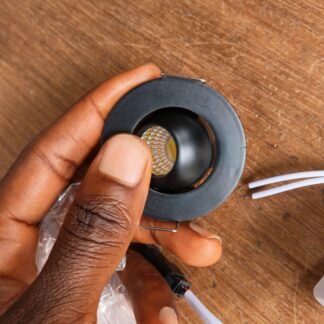 3 watt spot light black body