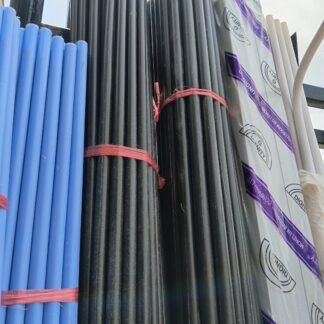 25 mm conduit pipe different between white and black.