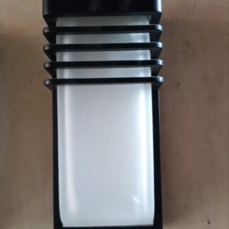 wall light fittings glass and cast body black for outdoor
